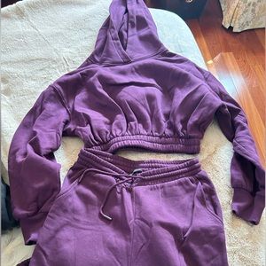 Zara Purple sweat set